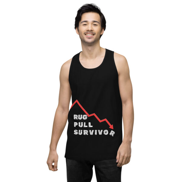 Rug Pull Survivor - Men’s premium tank top - Image 2