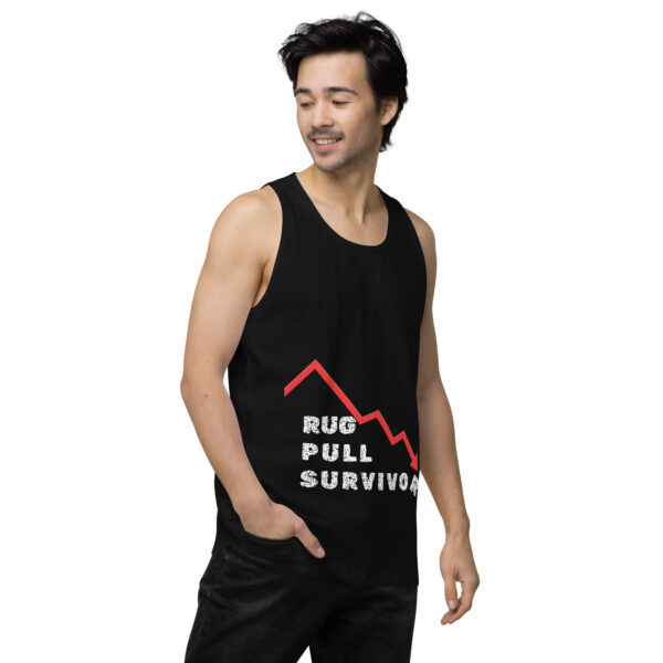 Rug Pull Survivor - Men’s premium tank top - Image 3